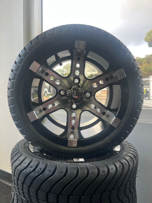 12" DOMINATOR Wheel/Tyre combo