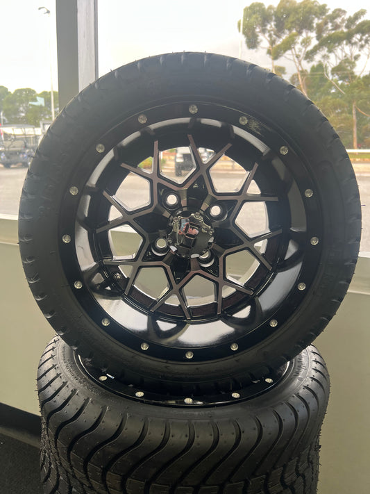 12" VORTEX Wheel/tyre combo