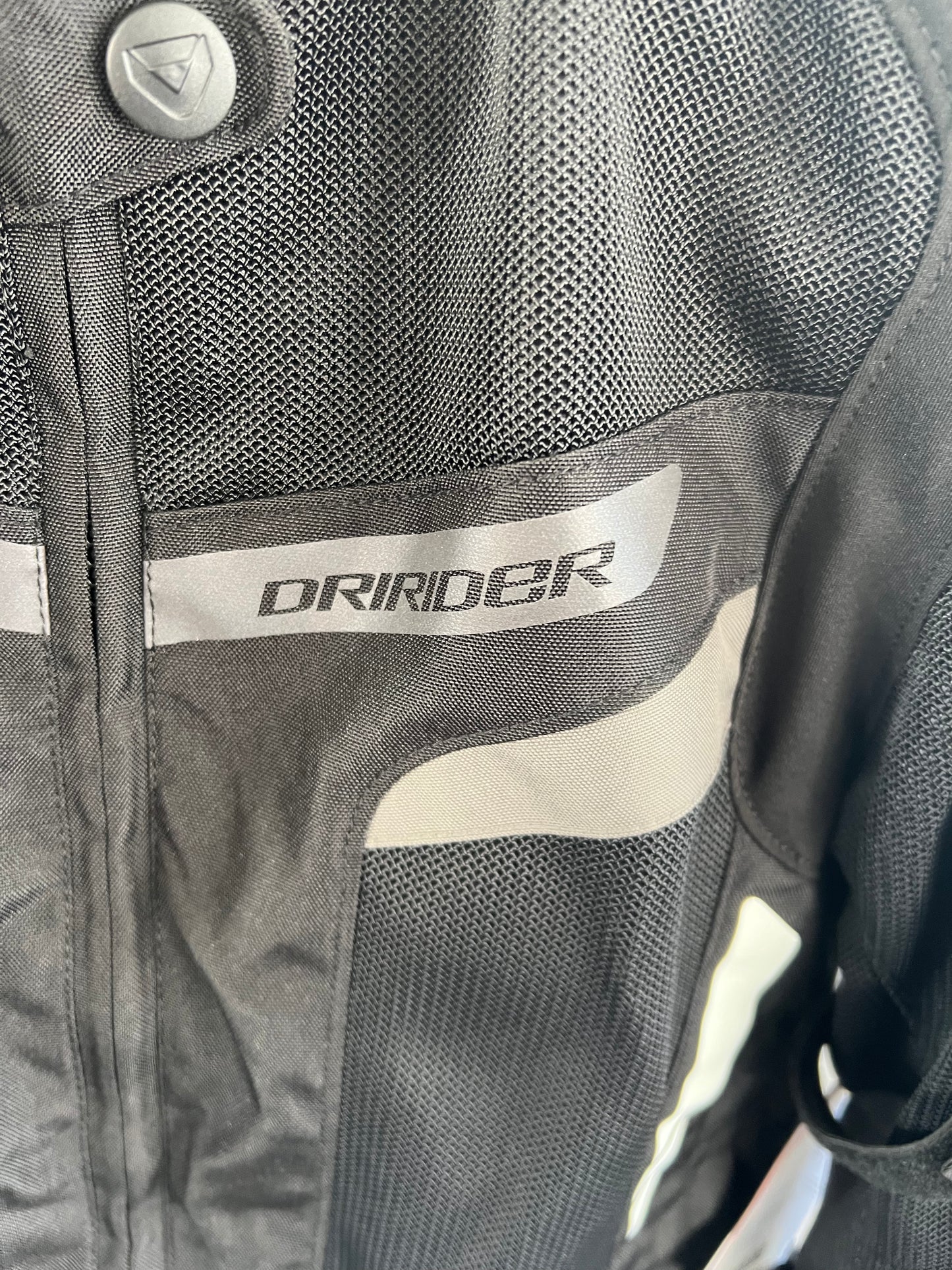 Dririder Air Ride Jacket Black White Grey LADIES